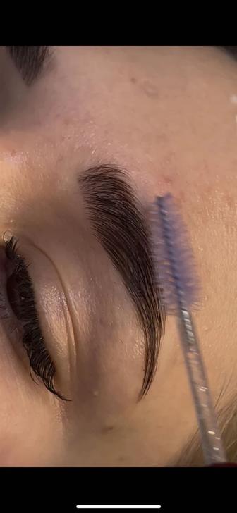 Ламинирование, окрашивание бровей