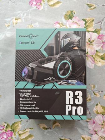 Freedconn r3 pro мото гарнитура