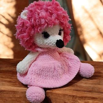 Игрушка вязанная ЕЖИК