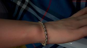 Браслет Сияние Муссанита