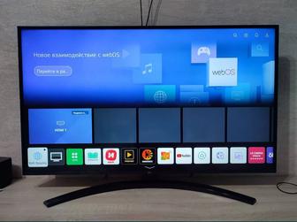 LG 110 см smart tv телевизор