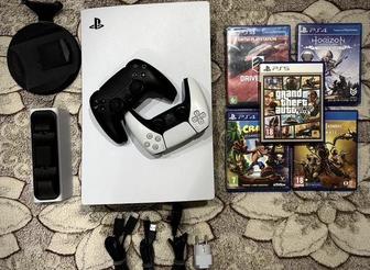 PS5 100 игр. С дисководом. Гарантия. Плейстейшен 5. Пс 5. PlayStation