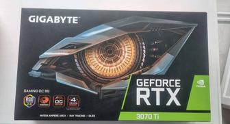 Видеокарта Gigabyte RTX 3070TI Gaming OC 8GB в идеале с гарантией.