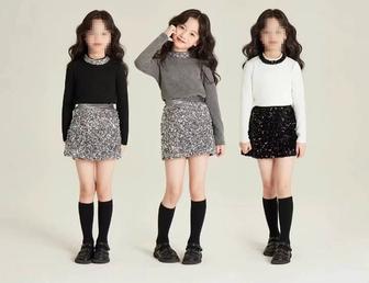 Комплекты юбка и кофта для девочки