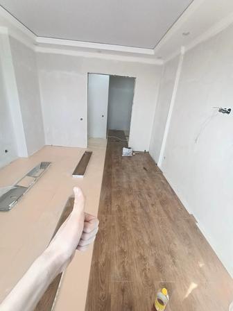 Укладка ламината установка плинтуса бамбук обои