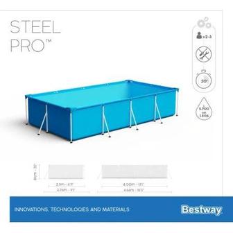 Bestway Каркасный бассейн Steel Pro 400х211х81см