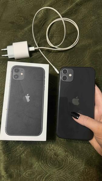 Iphone 11 и зарядное устройство оригинал, память 64 гб