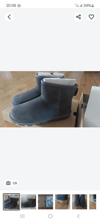 Женская зимние полусапожки UGG