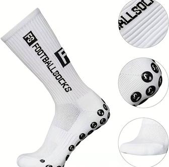 Футбольные антискользящие носки