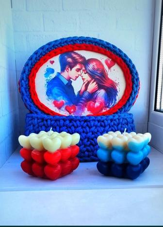 Подарочный набор ручной работы, на День Влюбленных