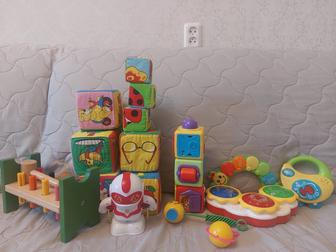 Разные игрушки с 6 мес