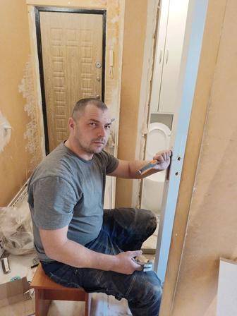 Установка дверей