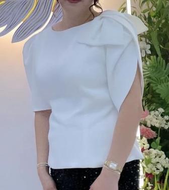 Белый кофта вечерний