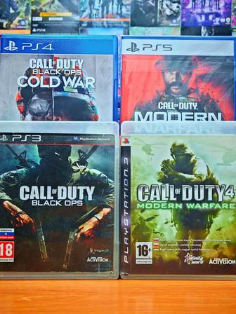 Боевики-игры Call of Duty PS3/PS4/PS5