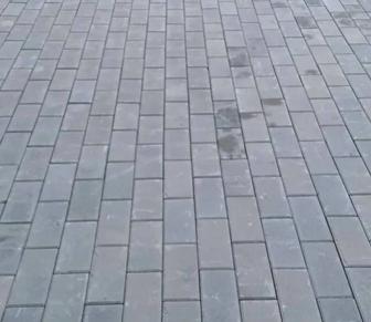Укладка брусчатки плитки поребрик асфальт