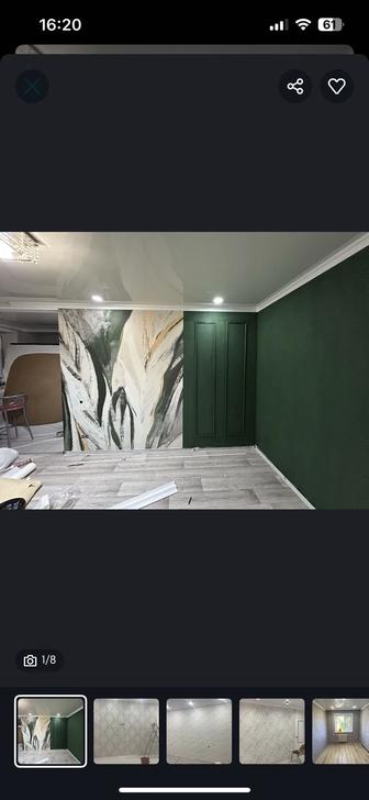 Поклейка обоев качественно и быстро!