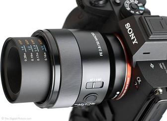 Объектив Макро Sony 50mm 2.8 и в подарок свет для съёмок