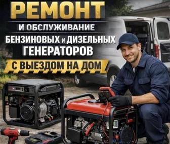 Ремонт бензиновых генераторов