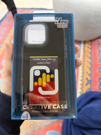 Чехол с экраном для Iphone 16 Pro/Pro Max