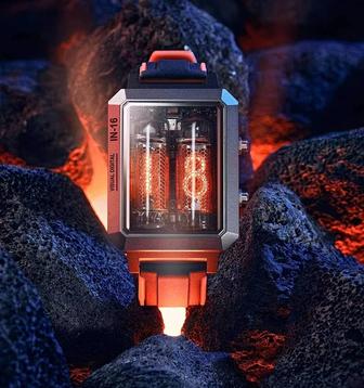 Наручные часы с газоразрядными лампами IN-16 (Nixie)