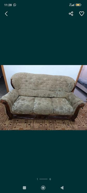 Продам дива и два кресла