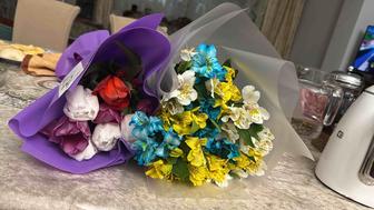 Два букета по цене одной, свежие