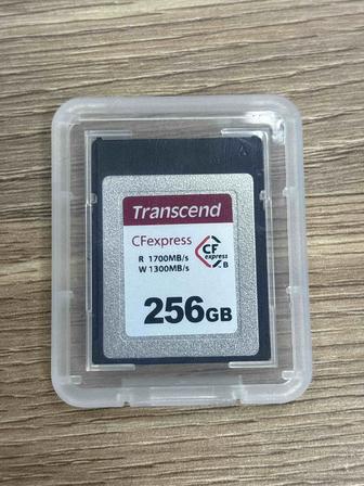 Карта памяти CFexpress 256GB Transcend, RW 1700/1300 MB/s, Type-B