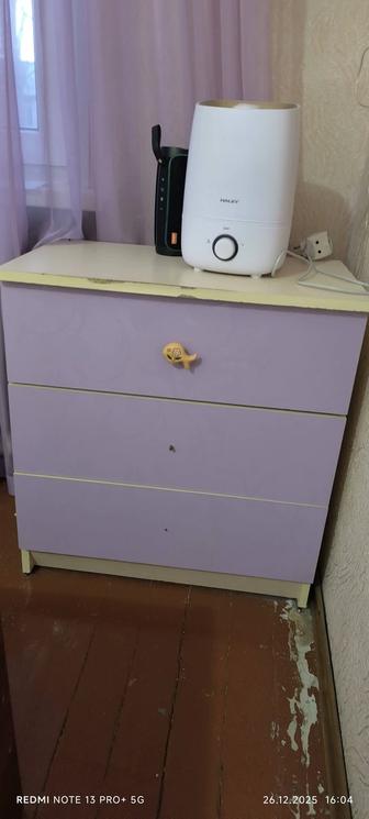 Продается кровать детская с тумбой