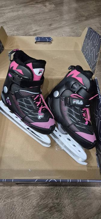 Продам детские коньки Fila размер 32-35
