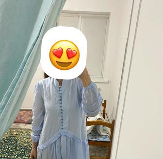 Көйлек сатылады киілмеген жаңа.44р лен матасы бағасы.Көк түсі сатылады.