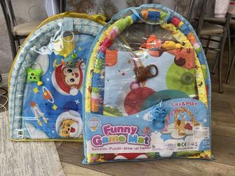 Шезлонг, люлька и полянка детская!