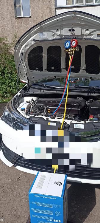Автокондиционер заправка