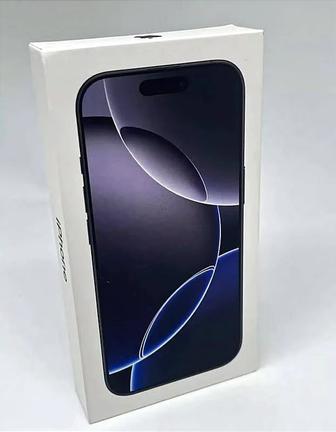 Iphone 16 pro max 256gb, black, полностью новый, запечатанный