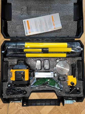 Лазерный уровень 4D 16 линии 4Д