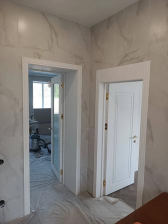 Установка межкомнатных дверей