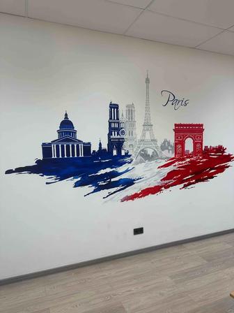 Роспись стен Астана