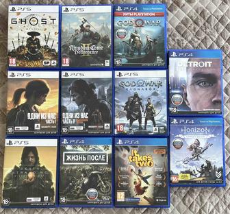 Диски на PS5 и PS4. Игры на PlayStation.