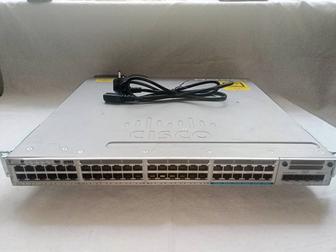 Коммутатор Cisco WS-C3850-12X48U-S, MultiGigabit, SFP, UPOE, Layer 3