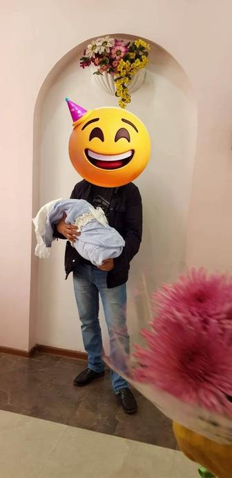 Зимний конверт на выписку новорожденных