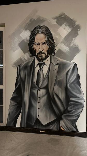 Роспись стен. Художник. Мурал. Роспись школ, садиков, домов, ресторанов.