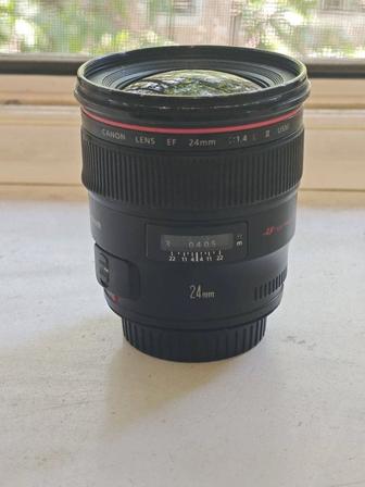 Объектив Canon EF 24mm f/1.4L II USM вторая версия
