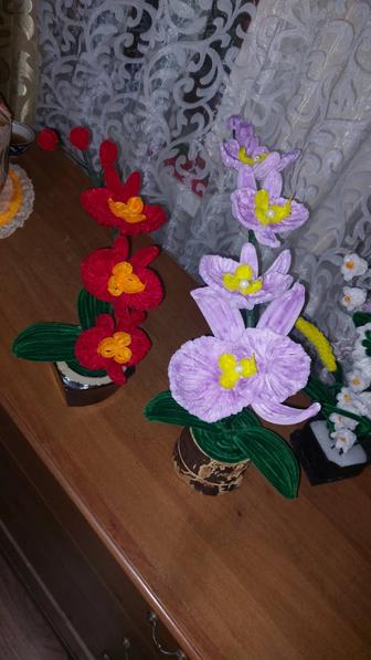 Цветы ручной работы