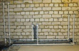 Разводка воды в санузле