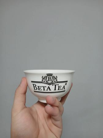 Фирменная чайная пиала Beta Tea Керамика Новые