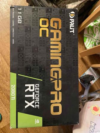 Заводская система охлаждения Palit RTX 2080Ti