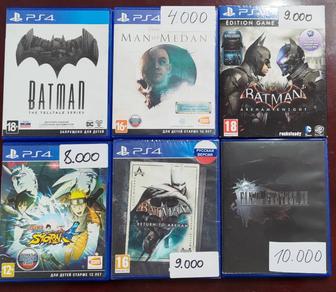Игры на playstation 4, ps4